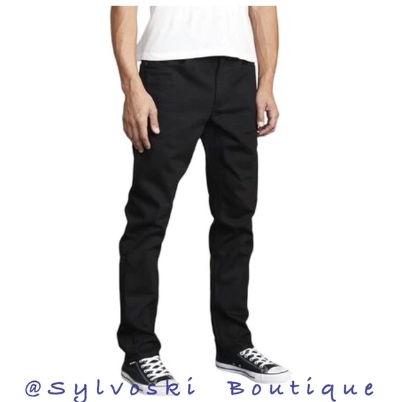 🔥 RVCA MEN'S WEEKEND 5-POCKET PANT NWT - Picture 2 of 10